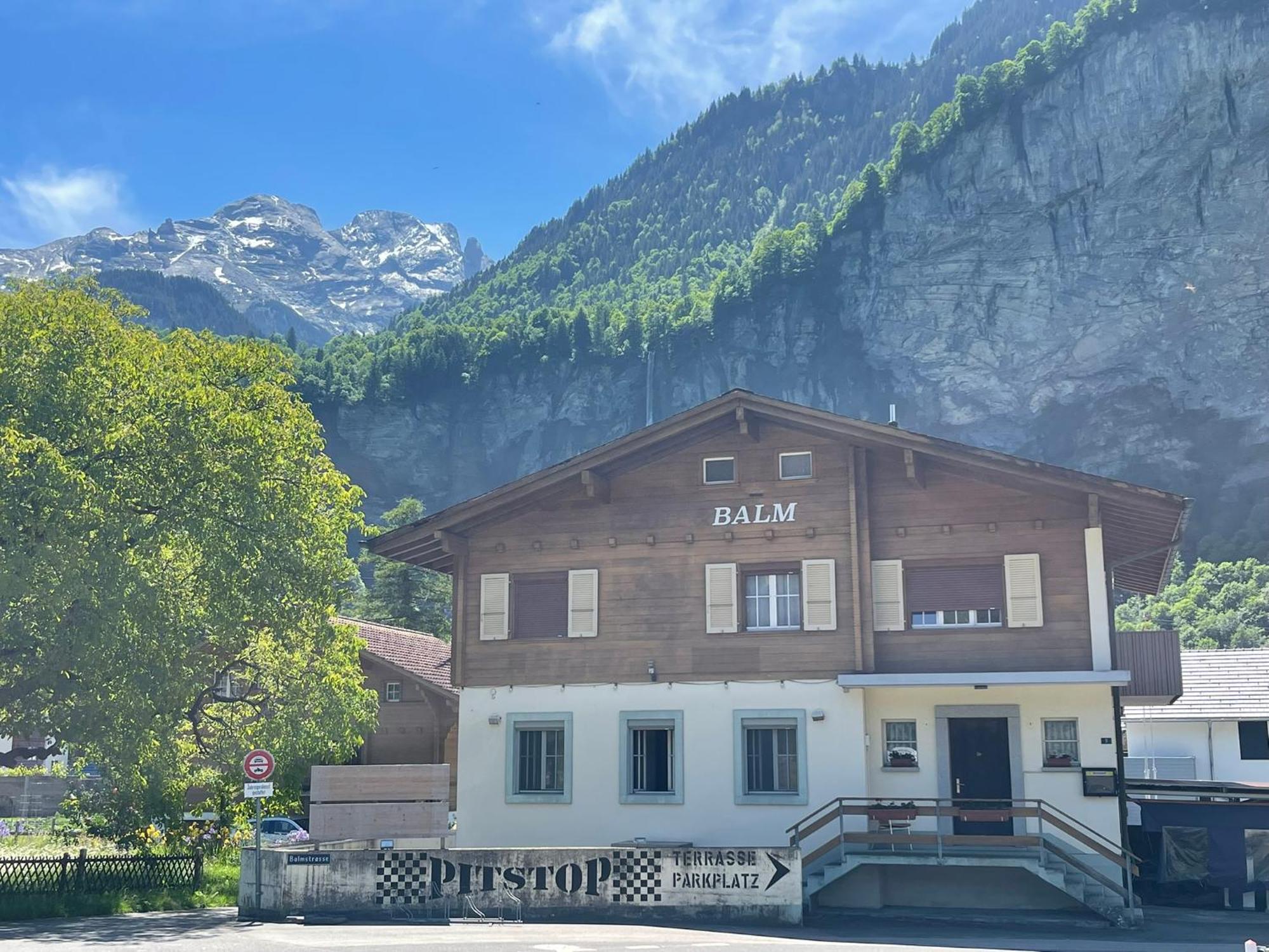 Pension Balm Meiringen Exterior photo